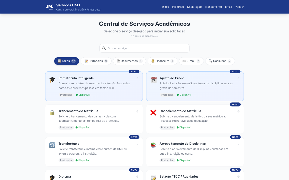 Central de Serviços Acadêmicos